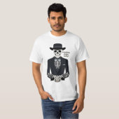 Cool Skull Gangster T-shirt (Voorkant volledig)