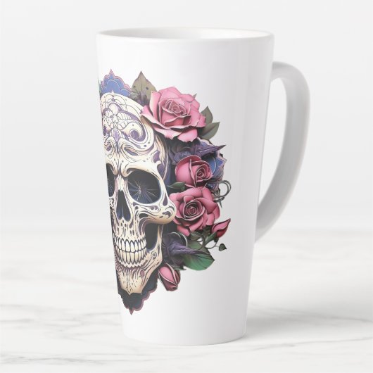 Cool Skull latte mok (Rechterhoek)