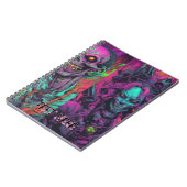 Cool skull-notitieboek notitieboek (Linkerzijde)