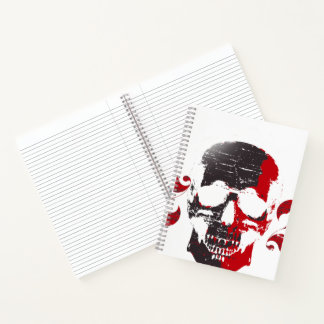 Cool Skull-Notitieboek | Vibin’ Esthetische tijdsc Notitieboek