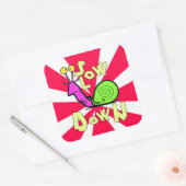 Cool slakken cartoon sticker (Envelop)