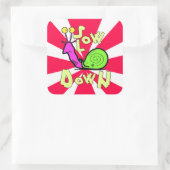 Cool slakken cartoon sticker (Tas)