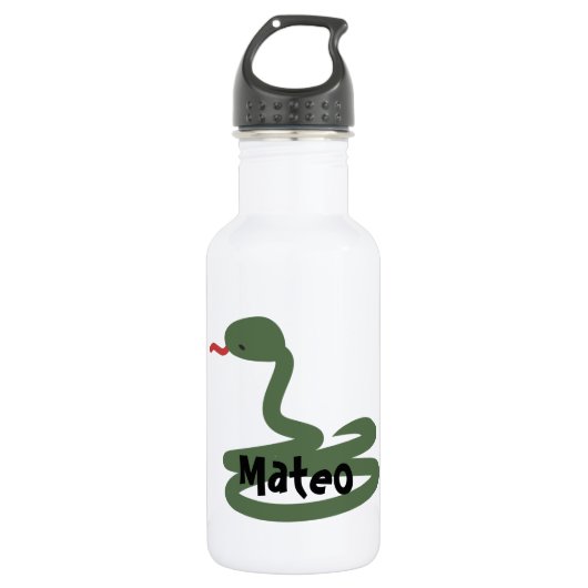 Cool slang kids roestvrijstalen waterfles (Voorkant)