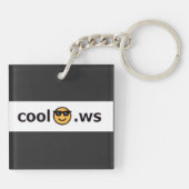 cool sleutelhanger (Achterkant)