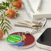 COOL! Sleutelhanger - Acrylcirkel (dubbelzijdig) (Voorkant Rechts)