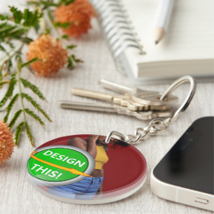 COOL! Sleutelhanger - Acrylcirkel (dubbelzijdig)