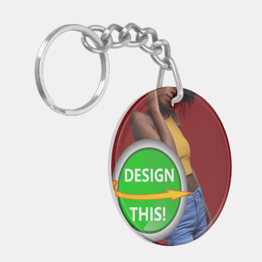 COOL! Sleutelhanger - Acrylcirkel (dubbelzijdig) (Voorkant Links)