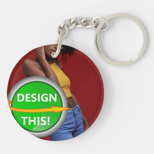 COOL! Sleutelhanger - Acrylcirkel (dubbelzijdig) (Achterkant)