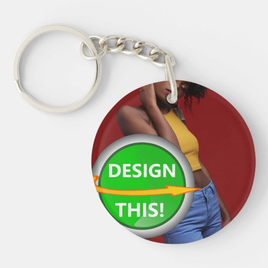 COOL! Sleutelhanger - Acrylcirkel (dubbelzijdig) (Voorkant)