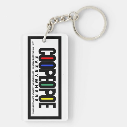 Cool sleutelhanger House sleutelhanger (achterkant)