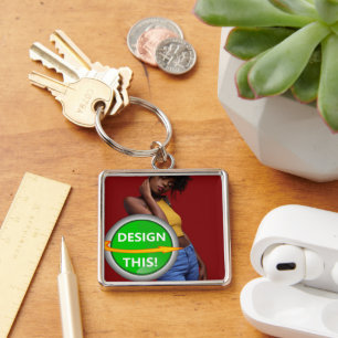 COOL! Sleutelhanger - Premium Square Large - Aange