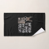 Cool Slimme Ezel Handdoek (Handdoek)
