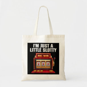 Cool Slot Machine Lovers Art voor Mannen Casino Tote Bag