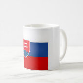 Cool Slovakia vlag Koffiemok (Voorkant rechts)