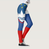 Cool Slovenia Flag Mode Leggings (Rechts)