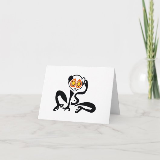 Cool Slow LORIS- Wildlife - Natuur - Bedankkaart (Voorkant)