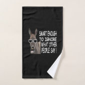 Cool Smart Donkey Handdoek (Handdoek)