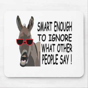Cool Smart Donkey Muismat