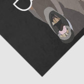 Cool Smart Donkey Tissuepapier (Detail)