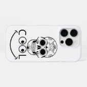 Cool Smiley Face  iPhone Hoesje (Achterkant horizontaal)