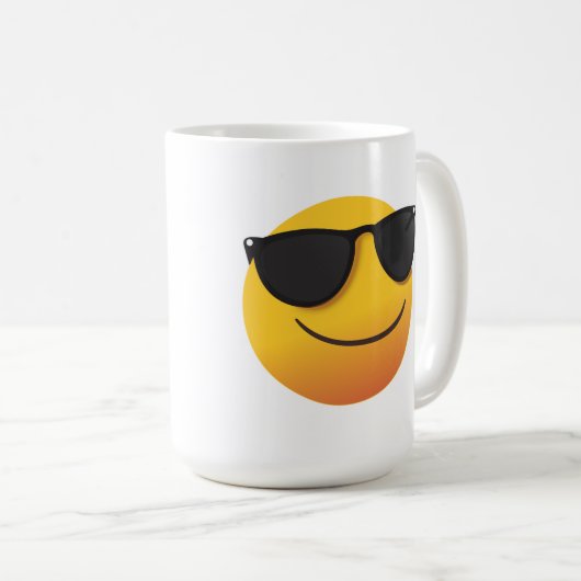 Cool Smiley Mug Koffiemok (Voorkant rechts)