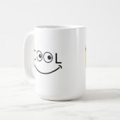 Cool Smiley Mug Koffiemok (Voorkant links)