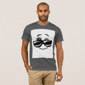 Cool Smiling Chasma Graphic T-shirt voor alle leef (Voorkant volledig)