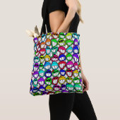 COOL SMILING FACES GROEP I + jouw idee Tote Bag (Dichtbij)