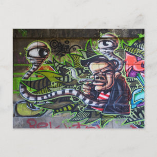 Cool Smoking Guy Briefkaart