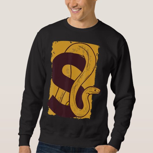Cool Snake Letter Voor Mannen Vrouwen Trui (Voorkant)