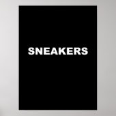 Cool Sneaker Wall Art Poster (Voorkant)