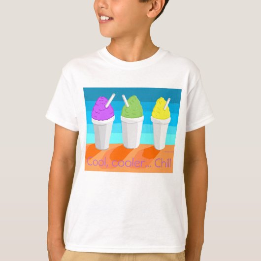Cool snoball summer in NoLA kids  T-shirt (Voorkant)
