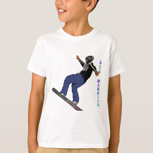 Cool SNOW BOARDER Winter Sport Series T-shirt (Voorkant)