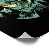 Cool Snowboard Art Mannen Vrouwen Snowboarden Poster (Hoek)