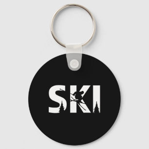 Cool Snowboard Voor Mannen Vrouwen Kinderen Ski Li Sleutelhanger