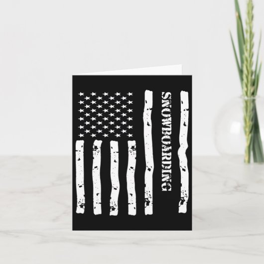 Cool Snowboarden Dingen Stuff Accessoires USA FLA Kaart (Voorkant)