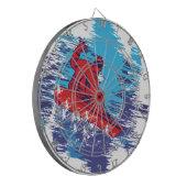 Cool Snowboarder Dartbord (Voorkant Links)