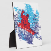 Cool Snowboarder Fotoplaat (Zijkant)