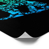 Cool Snowboarder Kleding en Gift Ideeën Mannen Poster (Hoek)