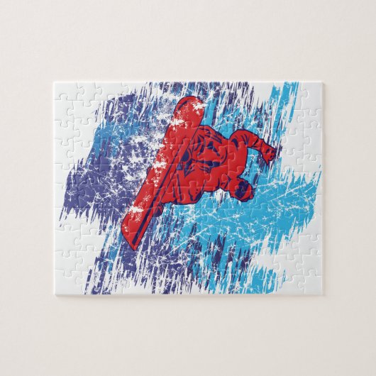 Cool Snowboarder Legpuzzel (Horizontaal)