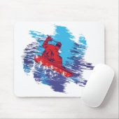 Cool Snowboarder Muismat (Met muis)