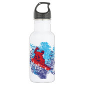 Cool Snowboarder Waterfles (Voorkant)