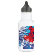 Cool Snowboarder Waterfles (Links)