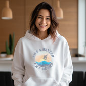 Cool snowboarding hoodie sweatshirt