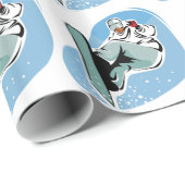 Cool Snowboarding Man Cadeaupapier (Rol Hoek)