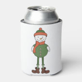 Cool Snowman Blikjeskoeler (Blikje Voorkant)