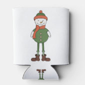Cool Snowman Blikjeskoeler (Achterkant)