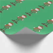 Cool Snowman Cadeaupapier (Hoek)
