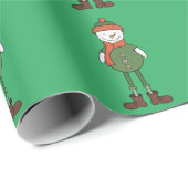 Cool Snowman Cadeaupapier (Rol Hoek)