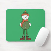Cool Snowman Muismat (Met muis)